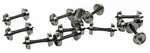 Walthers Proto 920-2301 Ho 33" Wheelsets Plastic Axles PKG(12). Fixed Price $13.99.