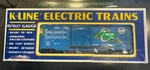 K-line Electric Train 1987 National Convention Box Car, O/O-27 Gauge K6406. Fixed Price $16.00.