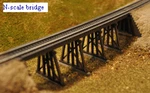 Blair Line Llc N-scale 071 Pile & Frame Timber Trestle. Fixed Price $23.71.