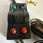 Ac Gilbert 720A American Flyer Illuminated Switch Controller Gauge Red Green. Fixed Price $15.95.