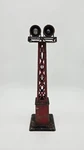 Vtg Louis Marx Gauge Railroad Train No. #416 Red Flood Light Tower Untested. Fixed Price $24.99.