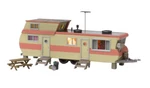 Woodland Scenics White, Salmon Double Decker Trailer Built-&-ready BR4951. Fixed Price $63.98.