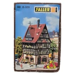 Faller B-939 Scale Model Kit Half Timber House Flowershop Building Village. Fixed Price $59.99.