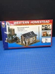Scale Walthers Life-like 433-1338 Western Homestead Building Kit. Fixed Price $15.00.