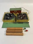 Gilbert American Flyer Gauge 771 Operating Stock Yard W/ 9 Cows. Fixed Price $75.00.