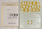 Microscale Decal-reading 40 Box Car-billboard Strp ( 66- 75) 2-SHEETS #48-515. Fixed Price $12.95.