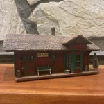 Hallmark 1994 Sarah Plain And Tall Collection The Hays Train Station Christmas. Fixed Price $15.00.