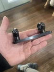 Vintage Weaver Mount 3640 All Steel Top Scope Base And Rings Remington. Fixed Price $25.00.