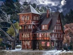 Vollmer Villa Vampire 43679 Ho Scale. Fixed Price $78.00.