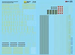 Microscale 87-66 Ho Pennsylvania Railroad Prr Steam Locomotive Gold Letters 2PGS. Fixed Price $14.99.