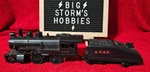 Lionel A.t.s.f. Steam Locomotive And Tender #8300. Fixed Price $79.99.