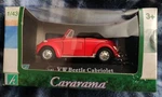 Cararama Cassic Vw Volkswagen Beetle Convertible Red 5708 1/43 Scale. Fixed Price $10.00.