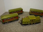 Lionel Prewar O-gauge 252 Electric Locomotive Set. Fixed Price $135.00.