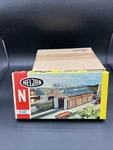 Heljan Gauge #B642 Engine House Model Train Kit Nos Open Box. Fixed Price $35.00.