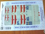 Microscale Decal Ho #87-487 Apl Containers- 40' 45' Incl Chassis. Fixed Price $7.50.