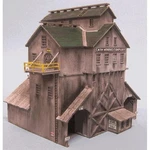Blair Line 186 Scale Laser-cut Wood Unassembled Kit Cash Mine Works Ore House. Fixed Price $111.79.