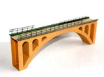 Vollmer Ho 42549 Model Large Stone Viaduct Bridge Top Apron 1 Way. Fixed Price $52.58.