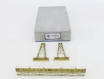 Ho 1/87 Scale Nj International Brass SB-4T Three/four Track Signal Bridge. Fixed Price $149.95.