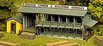 Atlas Ho Scale Model Railroad Kit Lumber/building Supply Yard & Office. Fixed Price $17.99.