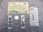 Champ Decals Ho HC-474 Soo Line Caboose H131. Fixed Price $7.00.