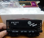 Mth 20-97236 Pittsburgh & West Virginia Ore Car W/load Used Box Gauge Lqqk. Fixed Price $50.00.