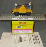 Mth 30-2520 Yellow Maintenance Of Way Bump-n-go Hand Car O/027 Ga. Wks/ Lionel. Fixed Price $66.00.