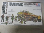 Tamiya 1/35 German Hanomag Sdkfz 251/1 Model Kit New Sealed MM-120A. Fixed Price $18.50.