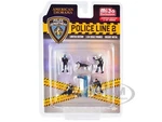 "police Line 2" Pc Diecast Figures/accessories Set 1/64 American Diorama 76497. Fixed Price $12.99.