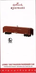 Lionel 2627 Madison Passenger Car 2016 Hallmark Die-cast Keepsake Ornament New. Fixed Price $20.84.
