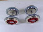 Modern Production Lionel Standard Gauge 384, 390 Bild Loco Wheel Set. Fixed Price $55.00.