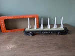 Lionel Postwar # 6844 Missile Carrying W/ Original Box. Fixed Price $54.99.