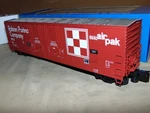 Atlas 6504-1 Ralston Purina 53' Double Plug Boxcar Rail +box- Nice & Clean. Fixed Price $50.00.