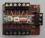 D&r UFS2 Ho Gauge 12-VOLT Quad Pole Double Throw Automatic Train Control Relay. Fixed Price $7.00.