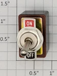 Archer 275-666 D.p.d.t. Toggle Switch Contact Rating 3 Amp 125 Vac. Fixed Price $9.00.
