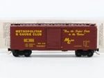 Scale Kadee Micro Trains Mtl Blw 48 Metropolitan Gauge Club Boxcar MC1984. Fixed Price $19.95.