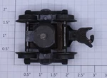 Lionel 479-3 Bar End Freight Car Coupler Truck With Washer, Shoe, Tab And Stud. Fixed Price $8.00.