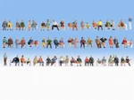 Noch 38402 Scale Hobby Series: 60 Person Seated Set (without Benches). Fixed Price $82.37.