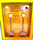 MTH-30- 1058" Nib" Grey Die-cast Street Lamp. Fixed Price $27.45.
