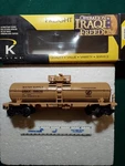 K-line #K632-8030 Operation Iraqi Freedom Warter Tank Car. Fixed Price $29.00.