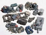 Woodland Scenics D205 Ho Details Assorted Junk Piles Kit (pack Of 10). Fixed Price $15.86.