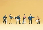 Preiser 79016 Scale Railroad Personnel Freight Loaders. Fixed Price $18.99.