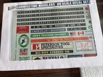 2 Walthers 934-1030 Ho 1/87 Scale Cornerstone Modular Decal Set New. Fixed Price $10.99.