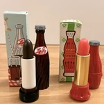 Avon Lip Pop Cola & Cherry Pomade Lot Of 2 Original Box Vintage Nos. Fixed Price $22.50.