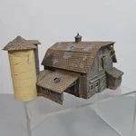 Woodland Scenics BR4932 Scale Old Weathered Barn Built & Ready Farm Non Led. Fixed Price $49.99.
