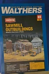 Walthers Cornerstone Ho Sawmill Outbuildings Kit 933-3144 Log Debarker Chipper. Fixed Price $30.00.