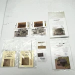 Lot Of 7 Scale Eclaser-cut Micro Plywood Kits, Shed, Ramp, Tools New. Fixed Price $59.98.