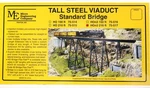 Micro Engineering HON3 210 Ft. Tall Steel Viaduct, Standard Bridge (75-517). Fixed Price $89.95.