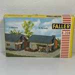Rare! New! House With Local Shop 1:87 Faller B-208 Building Kit Home Store. Fixed Price $28.00.