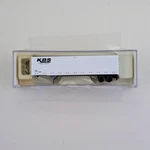 Atlas 2963-X Scale 45' Trailer Kankakee, Beaverville & Southern. Fixed Price $26.80.