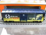 Lionel #6-29965 Sants Fe "art Boxcar" Two-pack Atsf. Fixed Price $79.99.